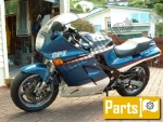 Mantenimiento, piezas de desgaste voor de Kawasaki GPZ 1000 Ninja RX - 1986