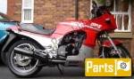 Oils, fluids and lubricants for the Kawasaki GPZ 900 Ninja R - 1987