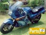 Frame for the Kawasaki GPZ 900 Ninja R - 1989