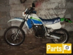 Options and accessories for the Kawasaki KLR 250 D - 1988