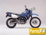 Cuadro para el Kawasaki KLR 650 KL 650 A - 2001