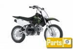 Oils, fluids and lubricants for the Kawasaki KLX 110 A - 2006