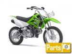 Kawasaki KLX 110 C - 2013 | Tutte le ricambi