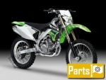 Front fork for the Kawasaki KLX 450 R - 2012