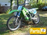 Zawieszenie kół per il Kawasaki KX 100 B - 1992