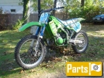 Oils, fluids and lubricants for the Kawasaki KX 125 H - 1990