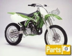 Cadre voor de Kawasaki KX 250 K - 1998