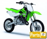 Oils, fluids and lubricants for the Kawasaki KX 65 A - 2007