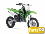 Kawasaki KX 65 A - 2012 | Alle onderdelen