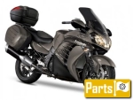 Options and accessories for the Kawasaki GTR 1400 C - 2014