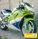 Tuyau d'échappement pour le Kawasaki ZXR 400 ZX 400 R M - 1991