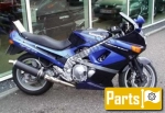 Kawasaki ZZR 600 D - 1991 | Todas as partes