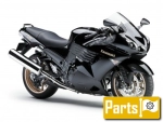 Maintenance, wear parts for the Kawasaki ZZR 1400 D - 2010