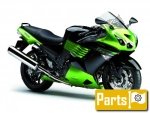 Kleding voor de Kawasaki ZZR 1400 ZX 1400 C - 2011