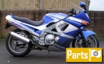 Aceites, fluidos y lubricantes para el Kawasaki ZZR 600 E - 1996