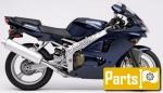 Oils, fluids and lubricants for the Kawasaki ZZR 600 ZX 600 J - 2005