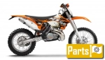 Options et accessoires pour le KTM EXC 300  - 2013
