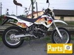 Il motore para o KTM EXC 640 Rally LC4  - 1997