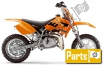 Options and accessories per il KTM Mini Adventure 50  - 2005