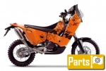 Opzioni e accessori per il KTM Rally Factory Replica 690  - 2010