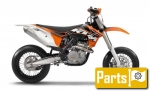 KTM SMR 450 Supermoto  - 2012 | Wszystkie części