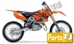 Clothes for the KTM SX 200  - 2003