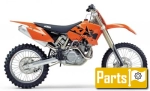 Options and accessories for the KTM SXS 450 Racing  - 2003