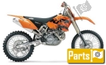 Telaio para o KTM SXS 450 Racing  - 2004