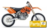 Cinta de llanta para el KTM SX 525 Racing  - 2003