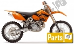 KTM SX 525 Racing  - 2006 | Todas as partes