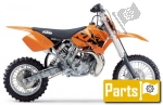 Trasmissione, parti rotanti per il KTM SX 65  - 2003