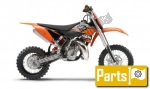 Manutenzione, parti soggette ad usura per il KTM SX 65  - 2010