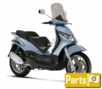 Piaggio Beverly 250 GT - 2004 | Todas as partes