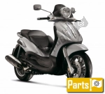 Options and accessories for the Piaggio Beverly 500  - 2003