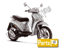 All original and replacement parts for your Piaggio Liberty 125 4T Delivery E3 2008.