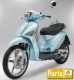 Alle originele en vervangende onderdelen voor uw Piaggio Liberty 50 4T RST Delivery 2004.