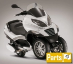 Overige voor de Piaggio MP3 125 RL - 2008