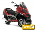 Piaggio MP3 250 LT - 2010 | Alle onderdelen