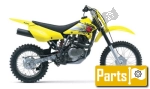 Öle, flüssigkeiten und schmiermittel für die Suzuki DR 125 SE - 2002