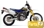 Sprzęt przeciwdeszczowy per il Suzuki DR 650 SEU - 1999