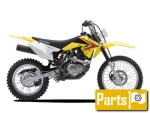 Oils, fluids and lubricants for the Suzuki DR-Z 125 L - 2012