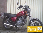 Motor- für die Suzuki GN 250  - 1991