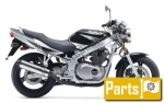 Opções e acessórios para o Suzuki GS 500 U - 2002