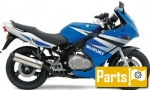 Options and accessories for the Suzuki GS 500  - 2004