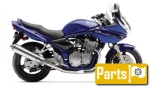 Voorvorkolie voor de Suzuki GSF 600 Bandit U - 2001