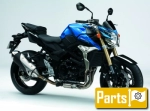 Suzuki GSR 750  - 2012 | Todas las piezas