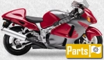 Il motore per il Suzuki GSX 1300 Hayabusa RU2  - 2000