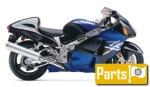 Elektrisch voor de Suzuki GSX 1300 Hayabusa R - 2001