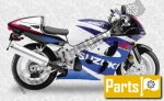 Manutenzione, parti soggette ad usura pour le Suzuki GSX 600 F - 2000