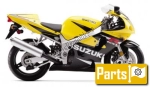 Motorino di avviamento per il Suzuki GSX 600 FU - 2001